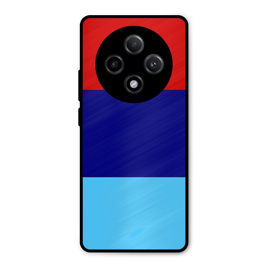 Armed Forces Stripes Metal Back Case for Oppo F27 Pro Plus