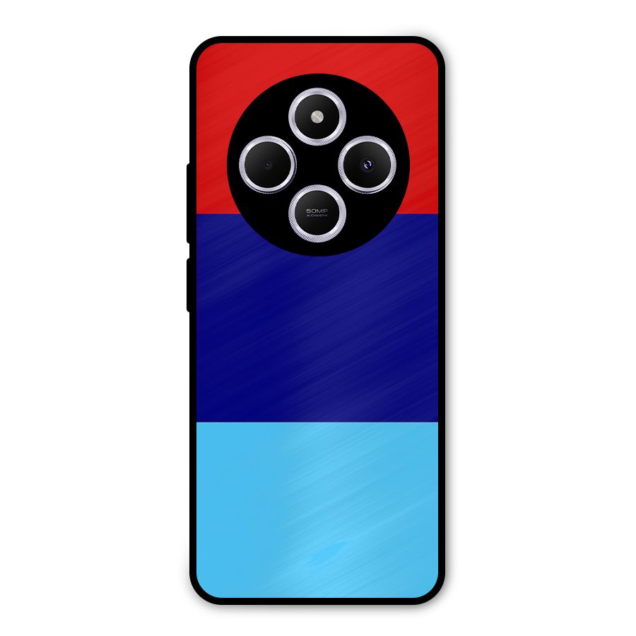 Armed Forces Stripes Metal Back Case for Poco M7