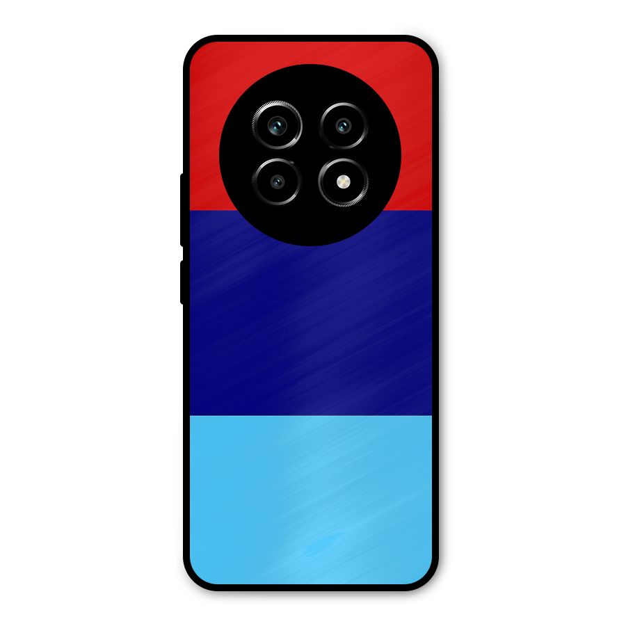 Armed Forces Stripes Metal Back Case for Realme 13 Pro