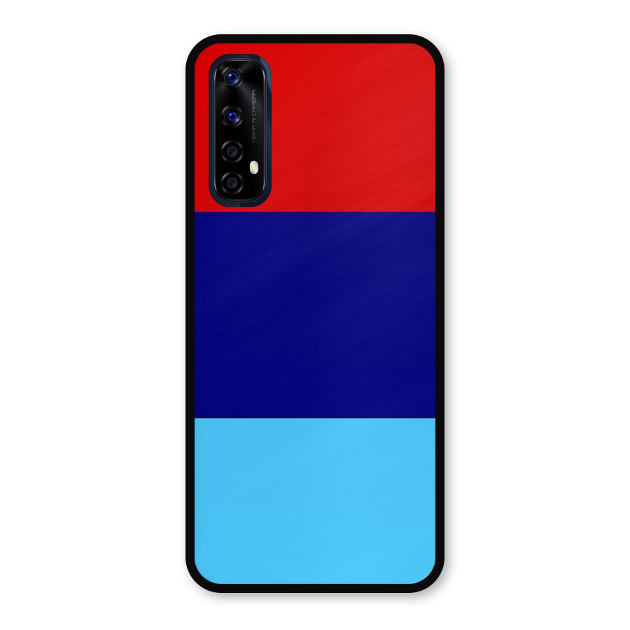 Armed Forces Stripes Metal Back Case for Realme 7