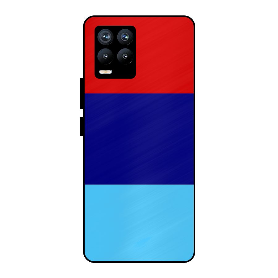 Armed Forces Stripes Metal Back Case for Realme 8 Pro