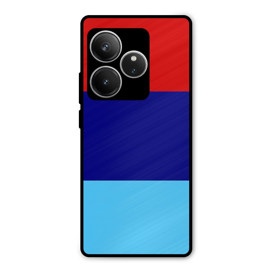 Armed Forces Stripes Metal Back Case for Realme GT 6
