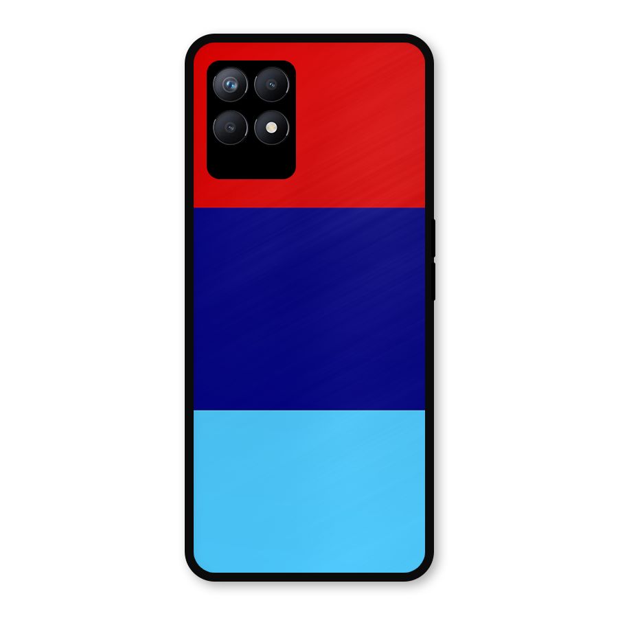 Armed Forces Stripes Metal Back Case for Realme Narzo 50