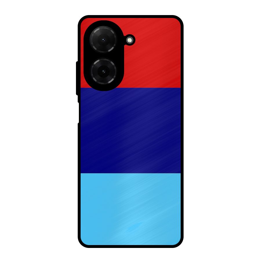 Armed Forces Stripes Metal Back Case for Redmi A5 4G