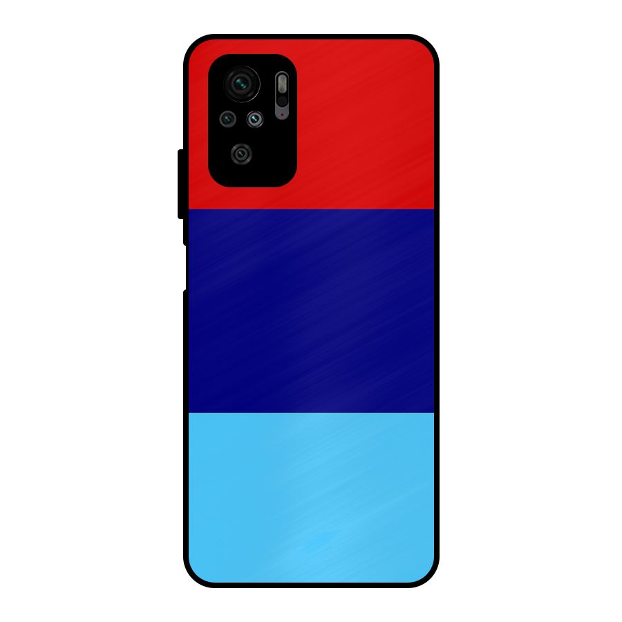 Armed Forces Stripes Metal Back Case for Redmi Note 10