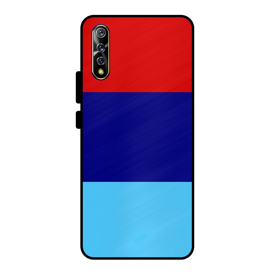 Armed Forces Stripes Metal Back Case for Vivo S1