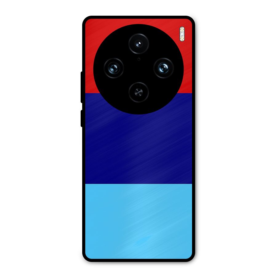 Armed Forces Stripes Metal Back Case for Vivo X100 Pro
