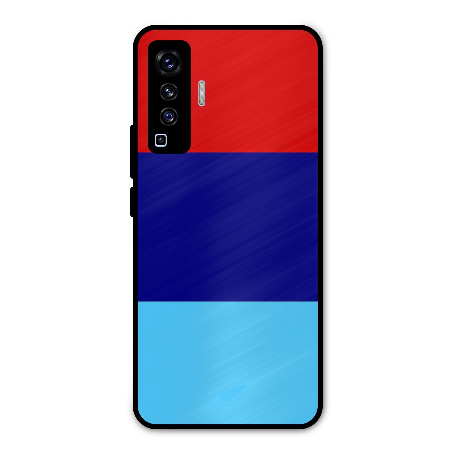 Armed Forces Stripes Metal Back Case for Vivo X50