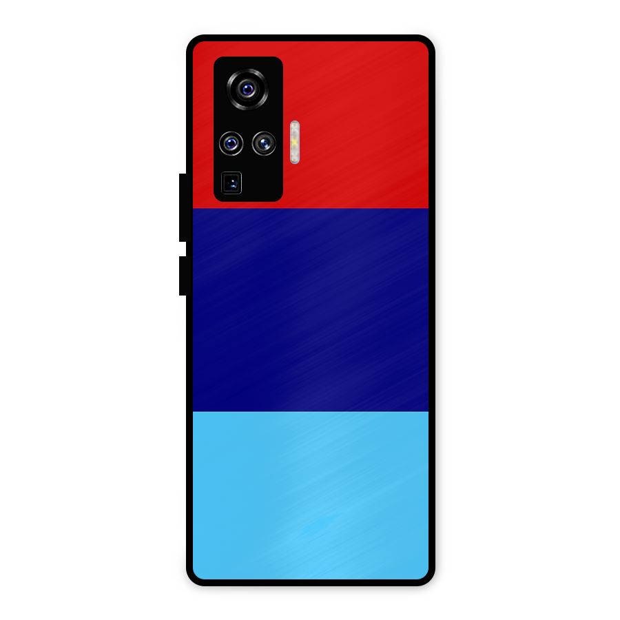 Armed Forces Stripes Metal Back Case for Vivo X50 Pro
