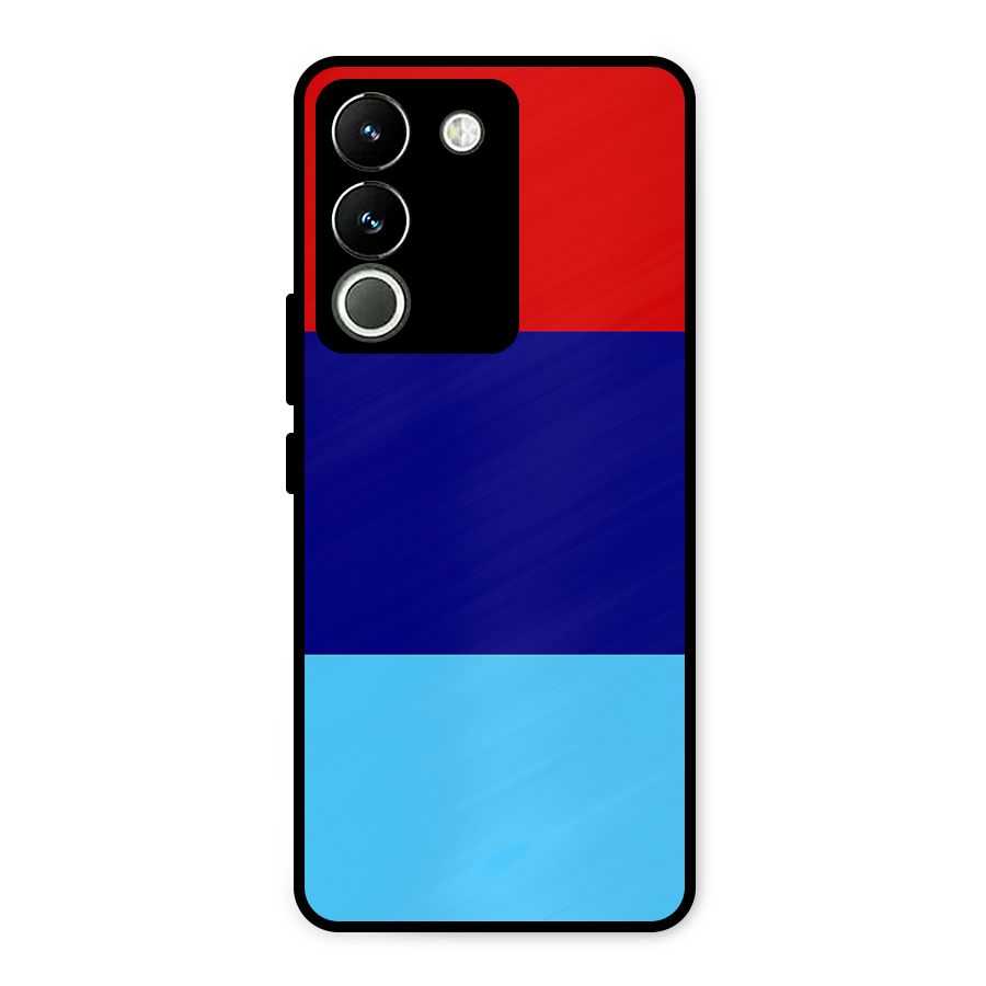 Armed Forces Stripes Metal Back Case for Vivo Y200
