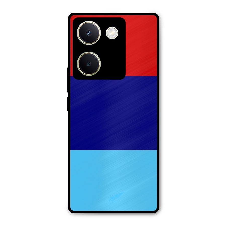 Armed Forces Stripes Metal Back Case for Vivo Y200 Pro