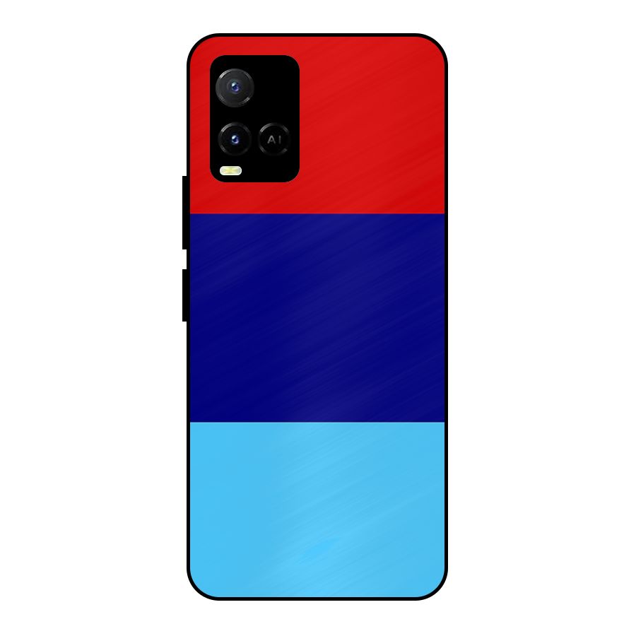 Armed Forces Stripes Metal Back Case for Vivo Y21T