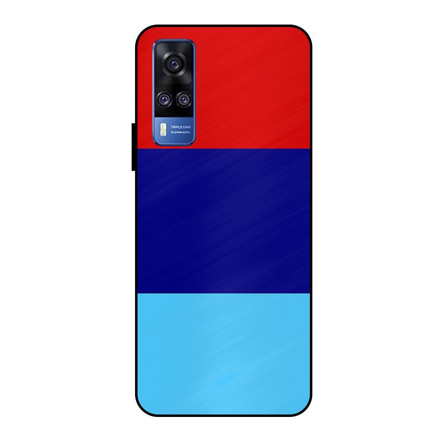 Armed Forces Stripes Metal Back Case for Vivo Y51