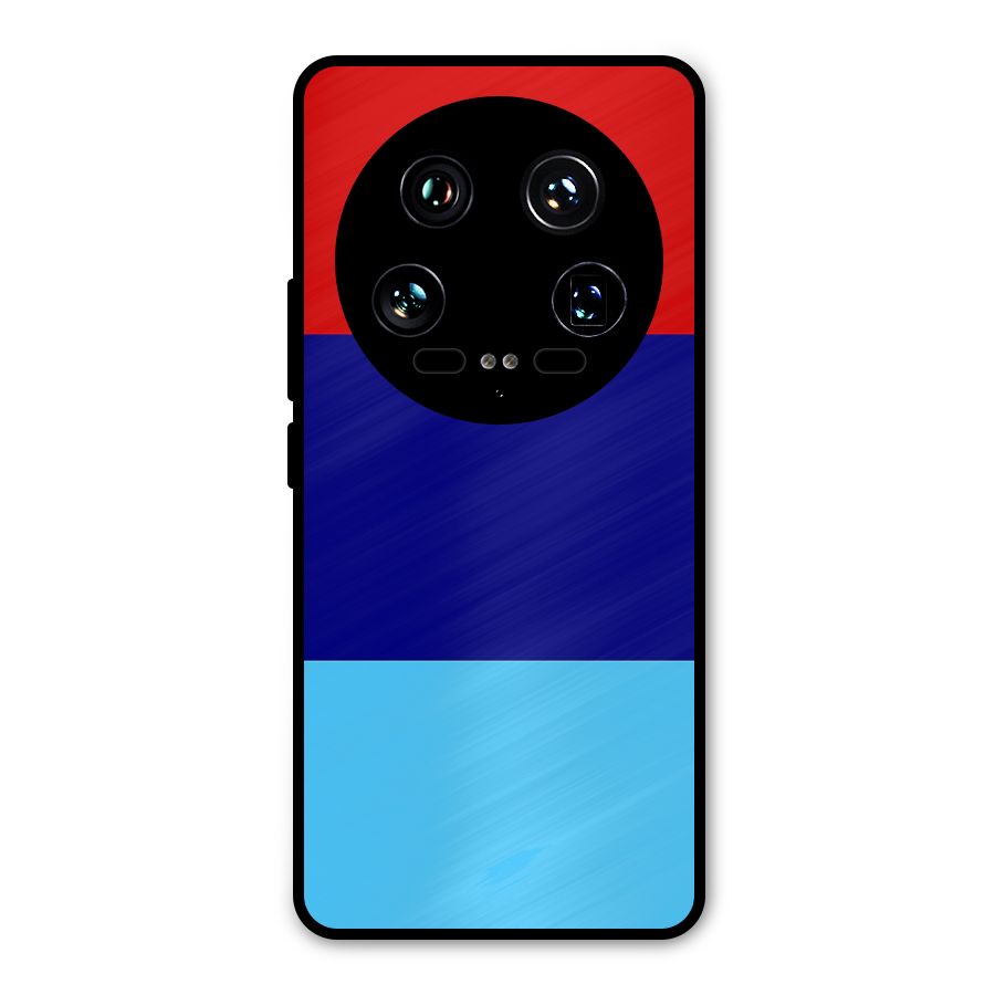 Armed Forces Stripes Metal Back Case for Xiaomi 14 Ultra