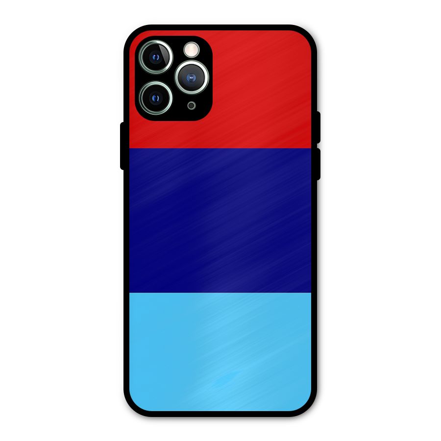 Armed Forces Stripes Metal Back Case for iPhone 11 Pro Max