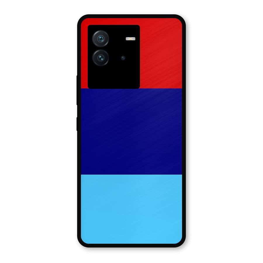 Armed Forces Stripes Metal Back Case for iQOO Neo 6 5G
