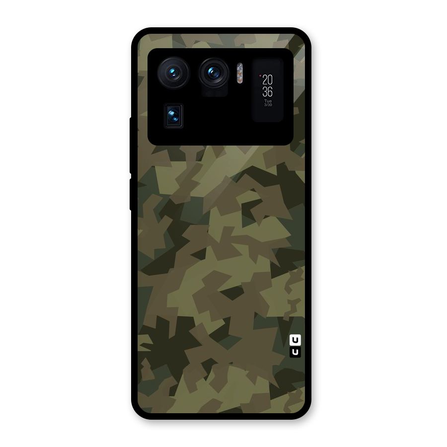 Army Abstract Glass Back Case for Mi 11 Ultra