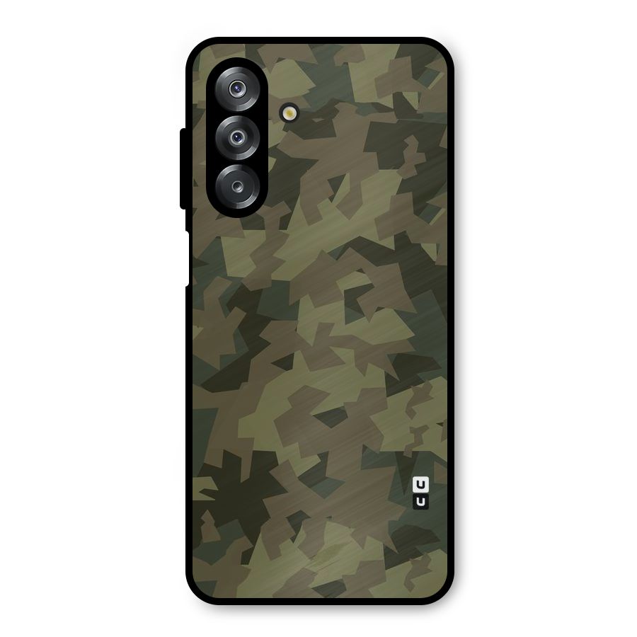 Army Abstract Metal Back Case for Galaxy A26