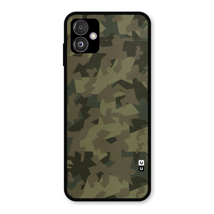 Army Abstract Metal Back Case for Galaxy F14