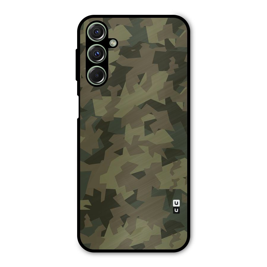 Army Abstract Metal Back Case for Galaxy M34