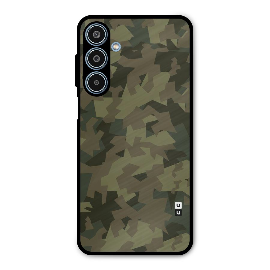 Army Abstract Metal Back Case for Galaxy M35