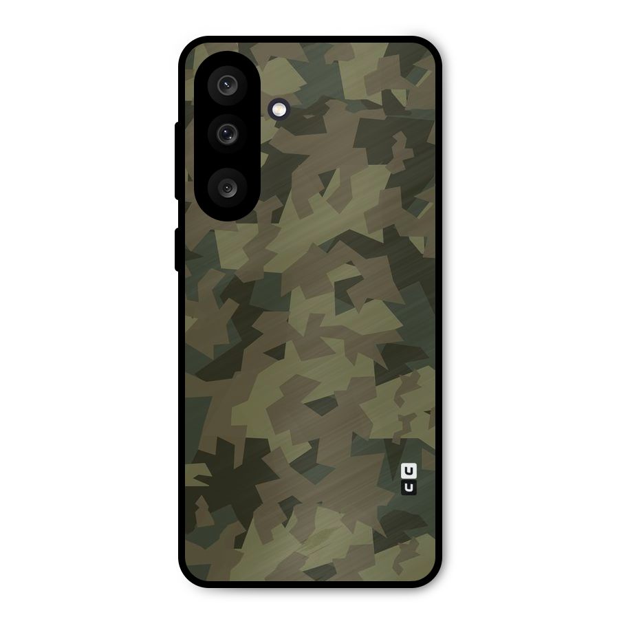 Army Abstract Metal Back Case for Galaxy M56
