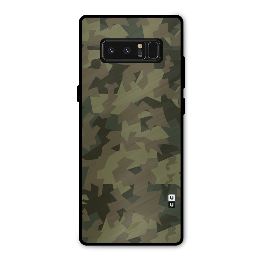 Army Abstract Metal Back Case for Galaxy Note 8