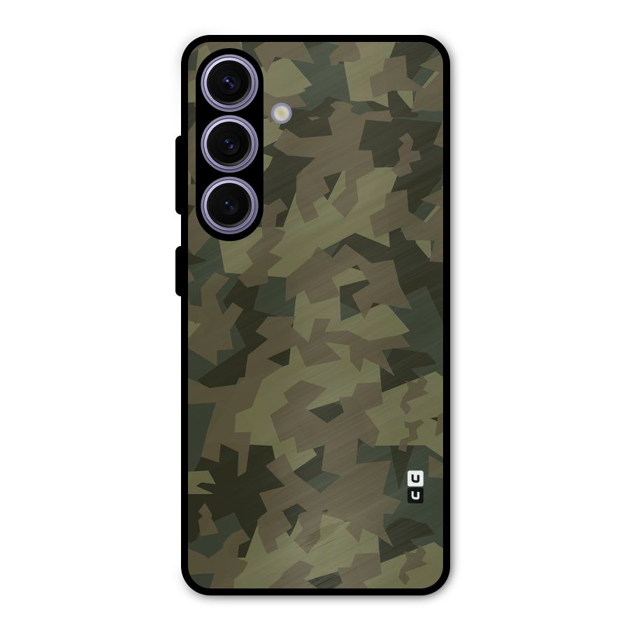 Army Abstract Metal Back Case for Galaxy S24