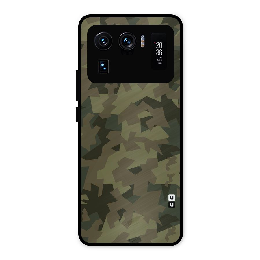 Army Abstract Metal Back Case for Mi 11 Ultra