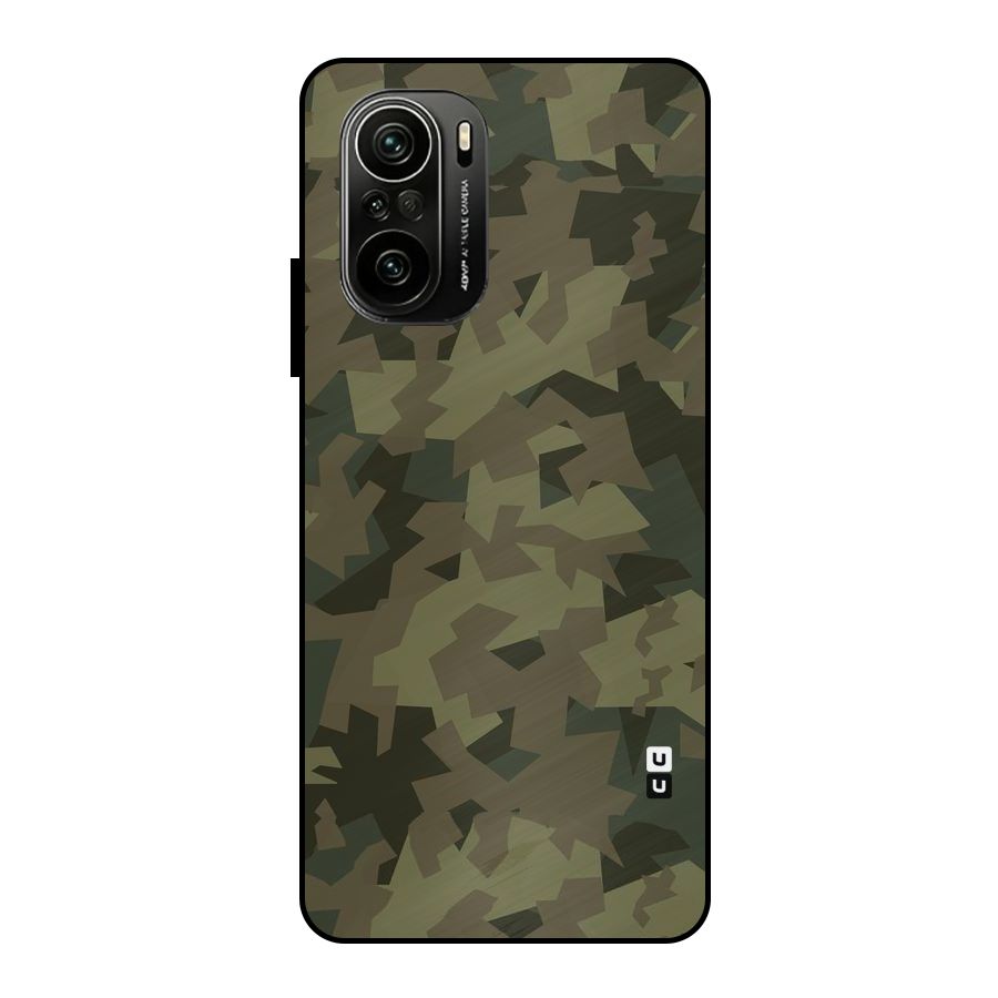 Army Abstract Metal Back Case for Mi 11x