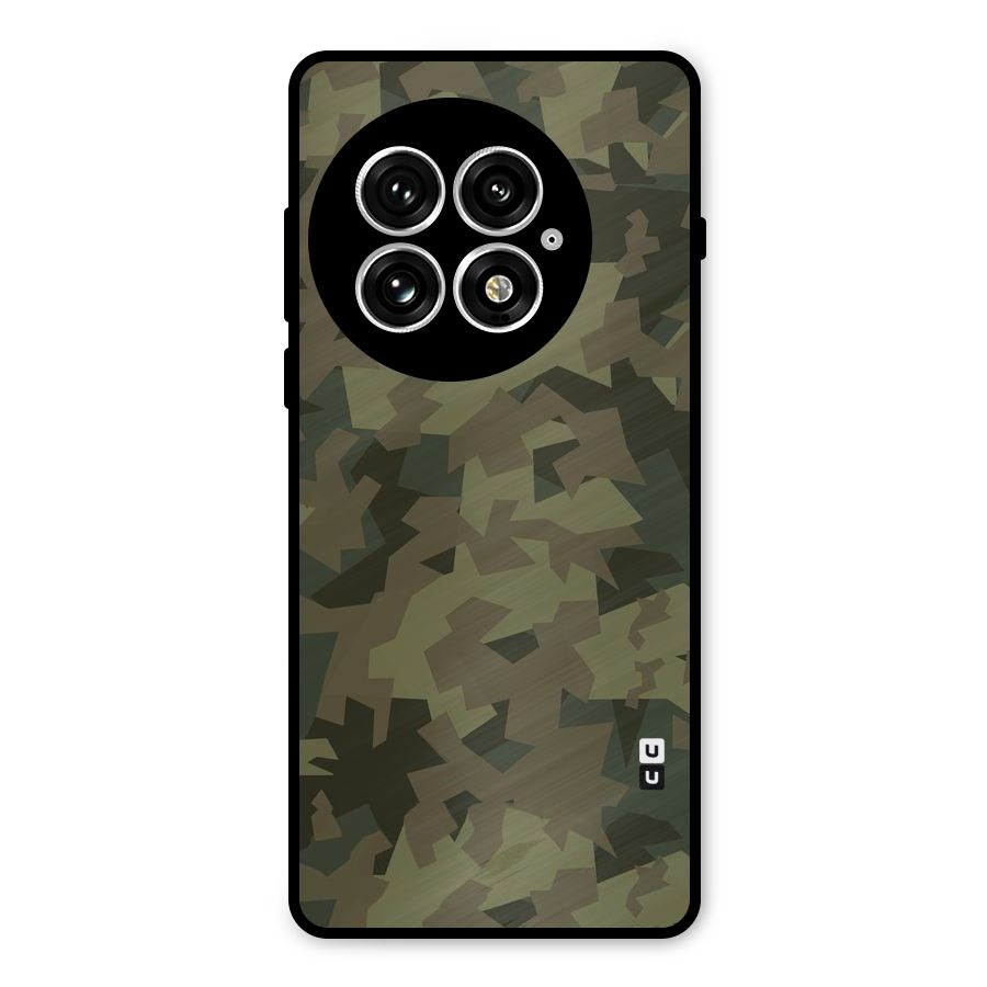 Army Abstract Metal Back Case for OnePlus 13