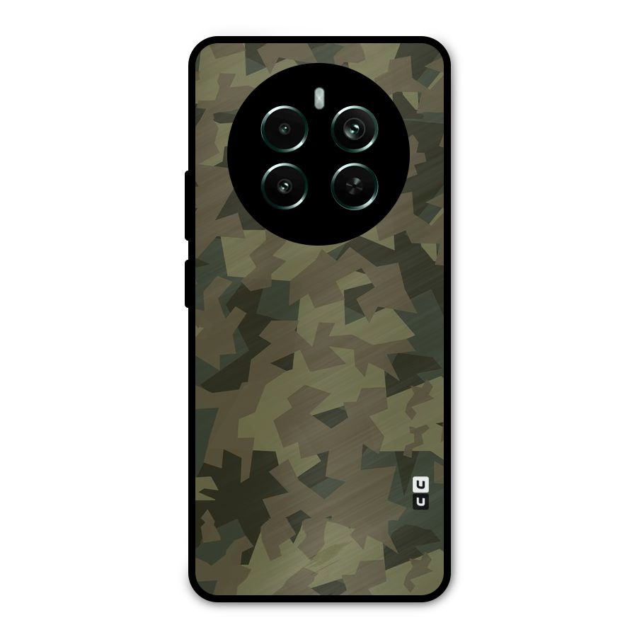 Army Abstract Metal Back Case for Realme Narzo 70 Pro
