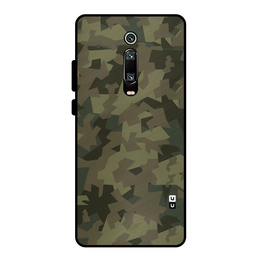 Army Abstract Metal Back Case for Redmi K20 Pro