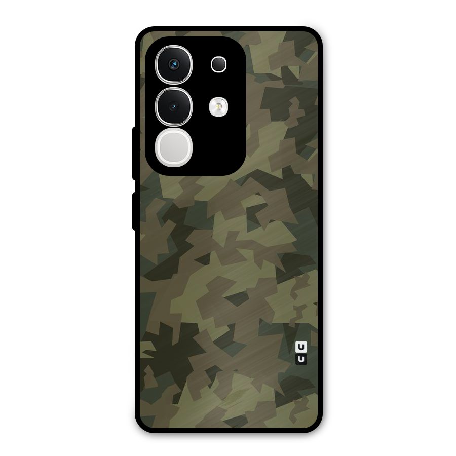Army Abstract Metal Back Case for Vivo T4x