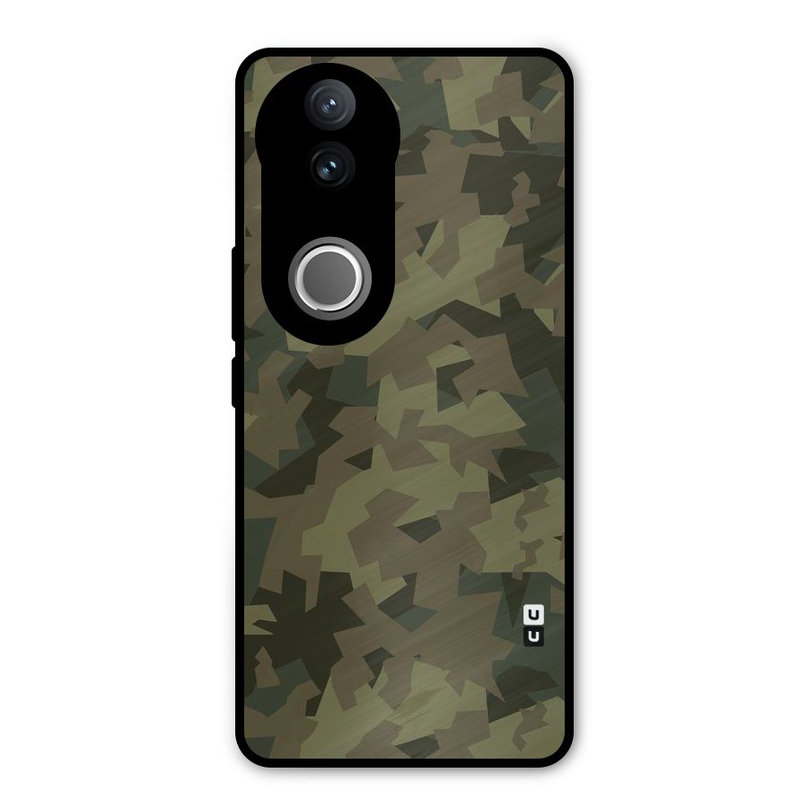 Army Abstract Metal Back Case for Vivo V50e