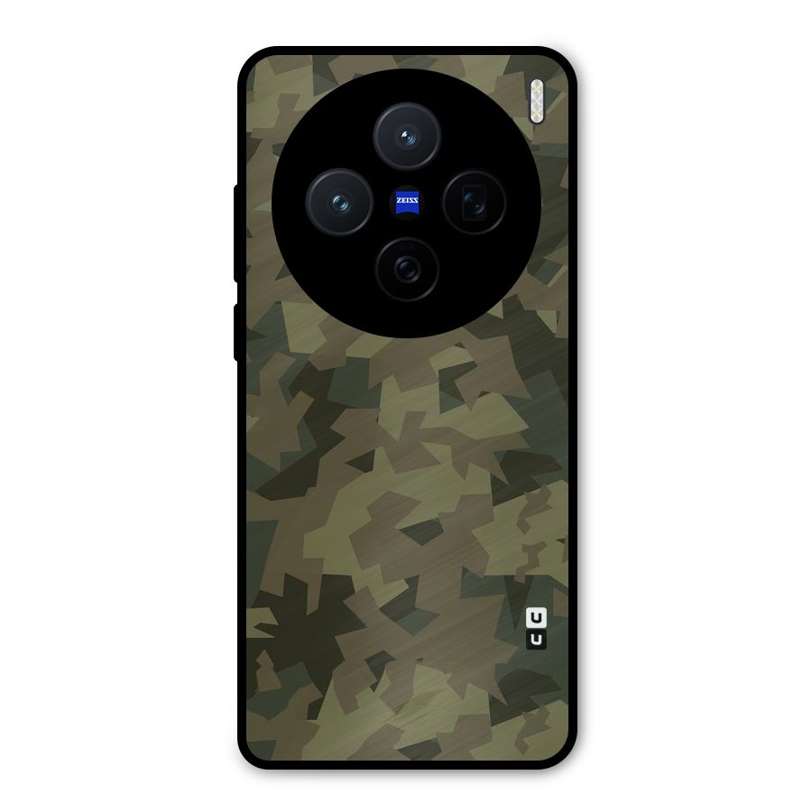 Army Abstract Metal Back Case for Vivo X200