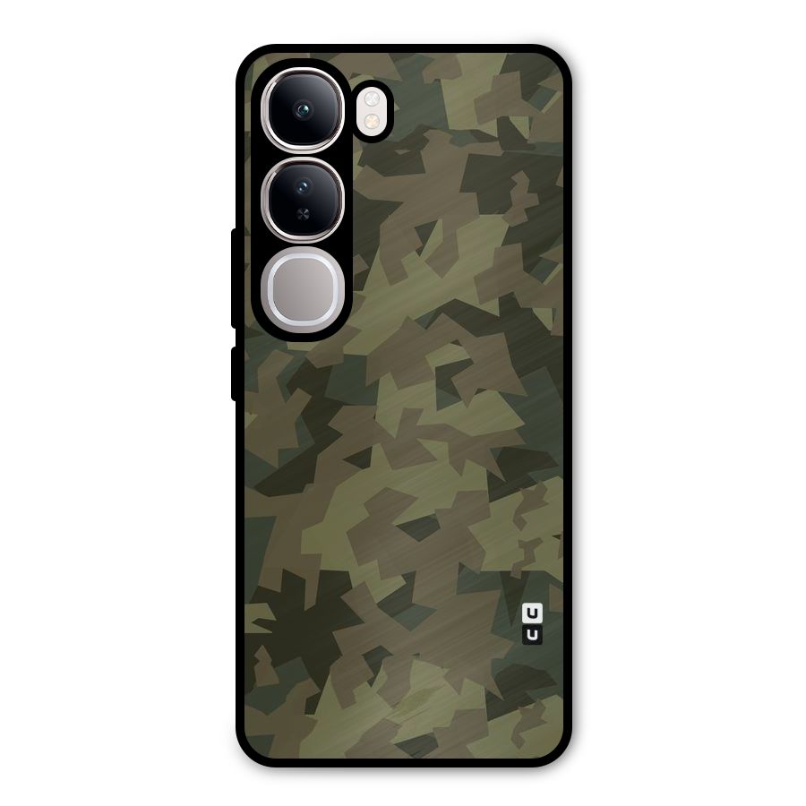 Army Abstract Metal Back Case for Vivo Y300