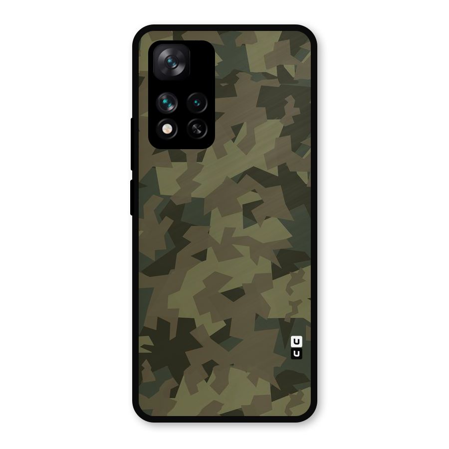 Army Abstract Metal Back Case for Xiaomi 11i 5G