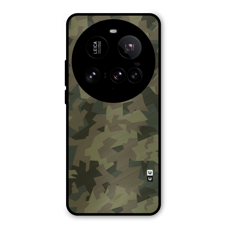 Army Abstract Metal Back Case for Xiaomi 15 Ultra
