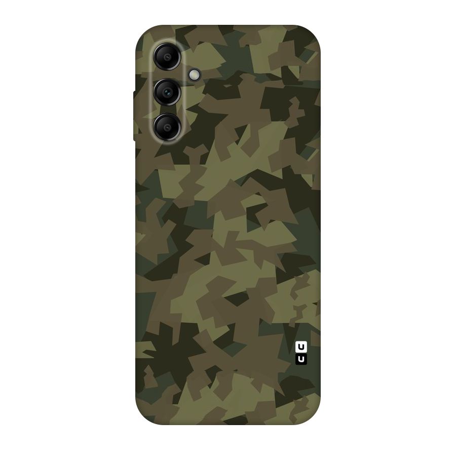 Army Abstract Original Polycarbonate Back Case for Galaxy A14 5G