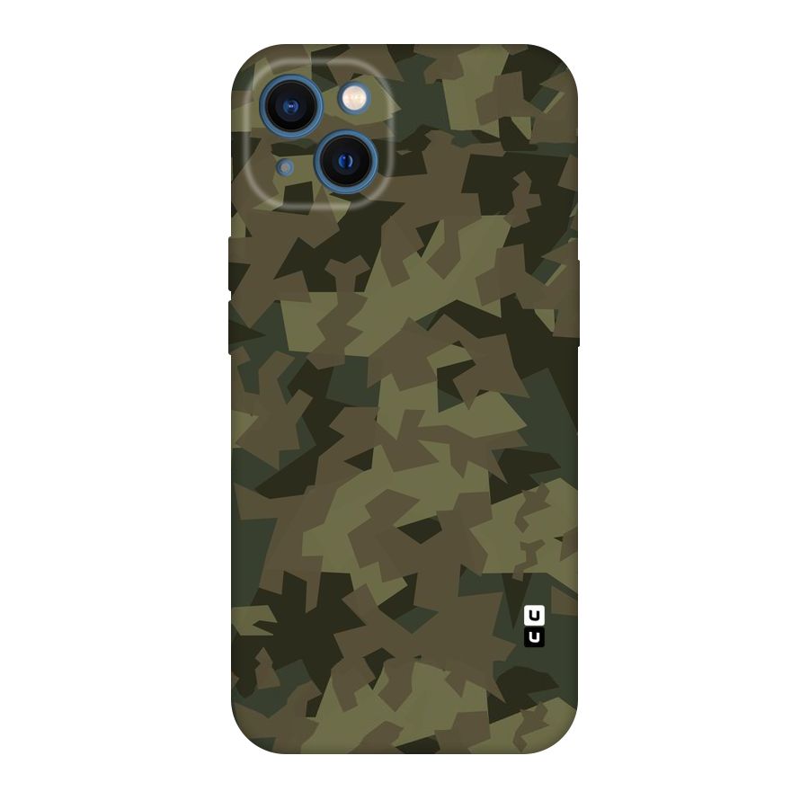 Army Abstract Original Polycarbonate Back Case for iPhone 13