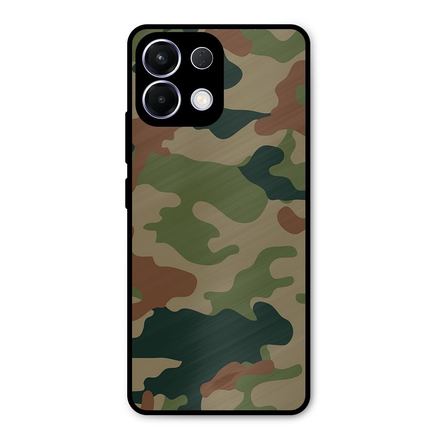 Army Camouflage Metal Back Case for Oppo K13