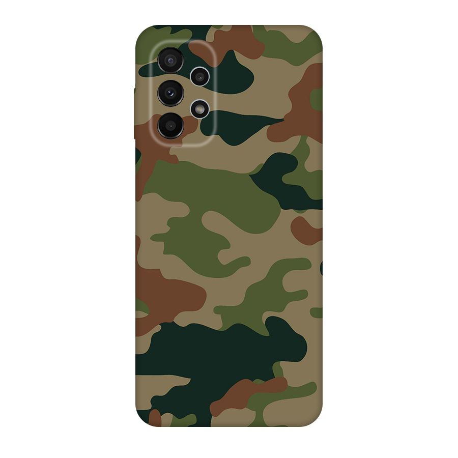 Army Camouflage Original Polycarbonate Back Case for Galaxy A23