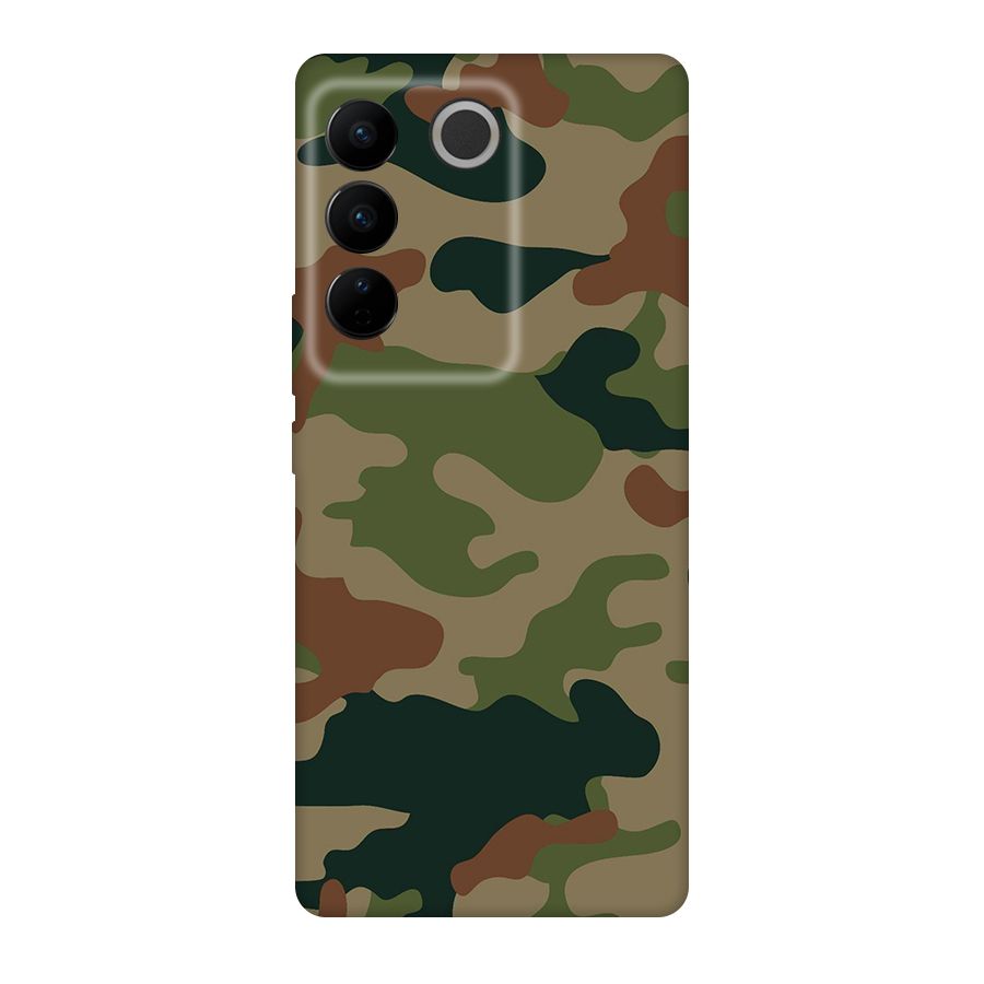 Army Camouflage Original Polycarbonate Back Case for Vivo V27
