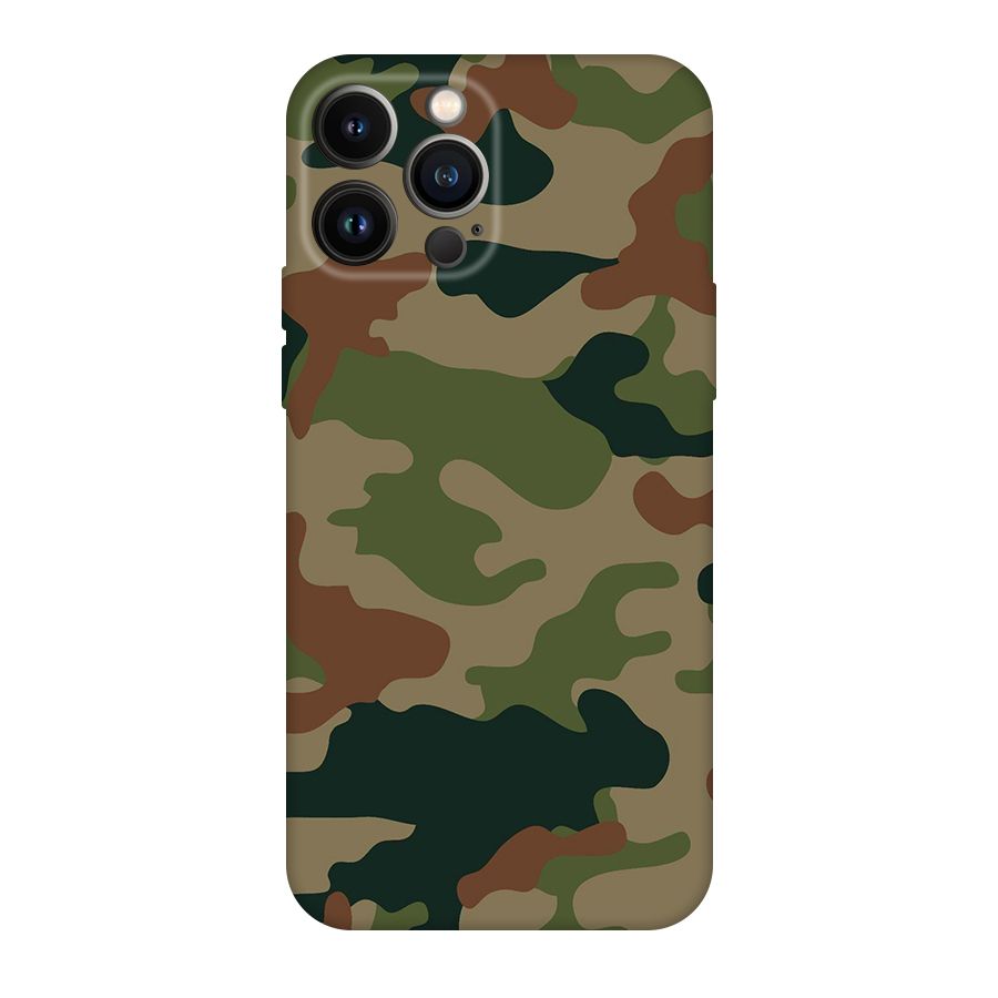 Army Camouflage Original Polycarbonate Back Case for iPhone 13 Pro Max