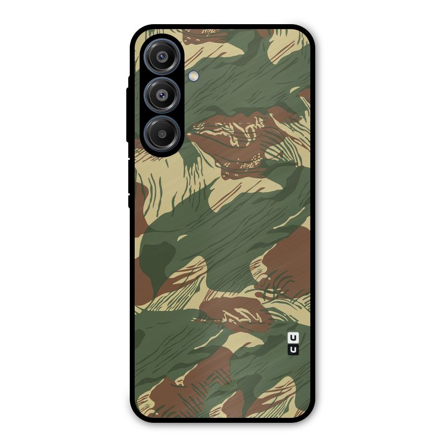 Army Design Metal Back Case for Galaxy A16 5G