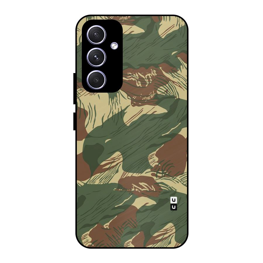 Army Design Metal Back Case for Galaxy A54