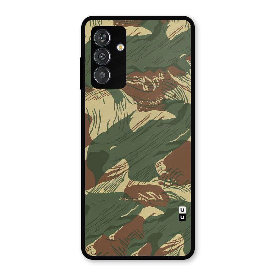 Army Design Metal Back Case for Galaxy F13