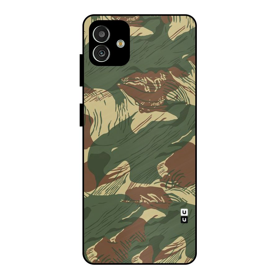 Army Design Metal Back Case for Galaxy M13 5G