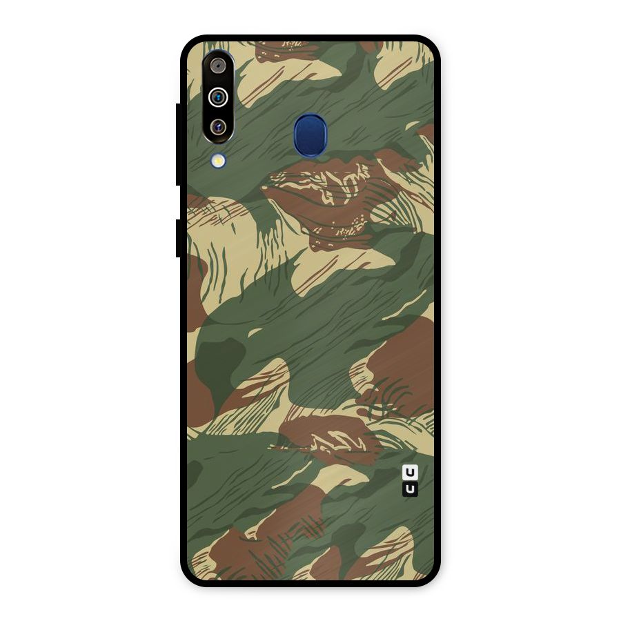 Army Design Metal Back Case for Galaxy M30